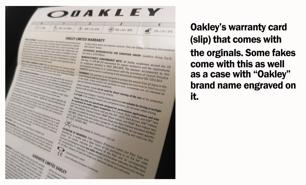 Original oakleys outlet