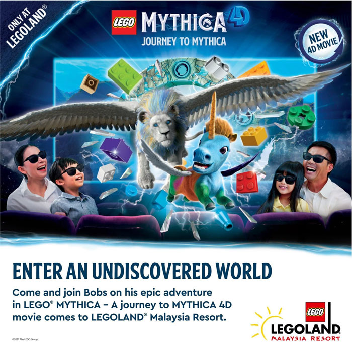 legoland, legoland shows, legoland 4d, legoland 4d shows, legoland Malaysia, legoland hotel Malaysia, legoland resort Malaysia, legoland johor, Legoland Malaysia discounts, legoland Malaysia packages, Mythica 4d, journey to mythica, 4d shows in legoland, 4d shows, 3d shows, discount legoland